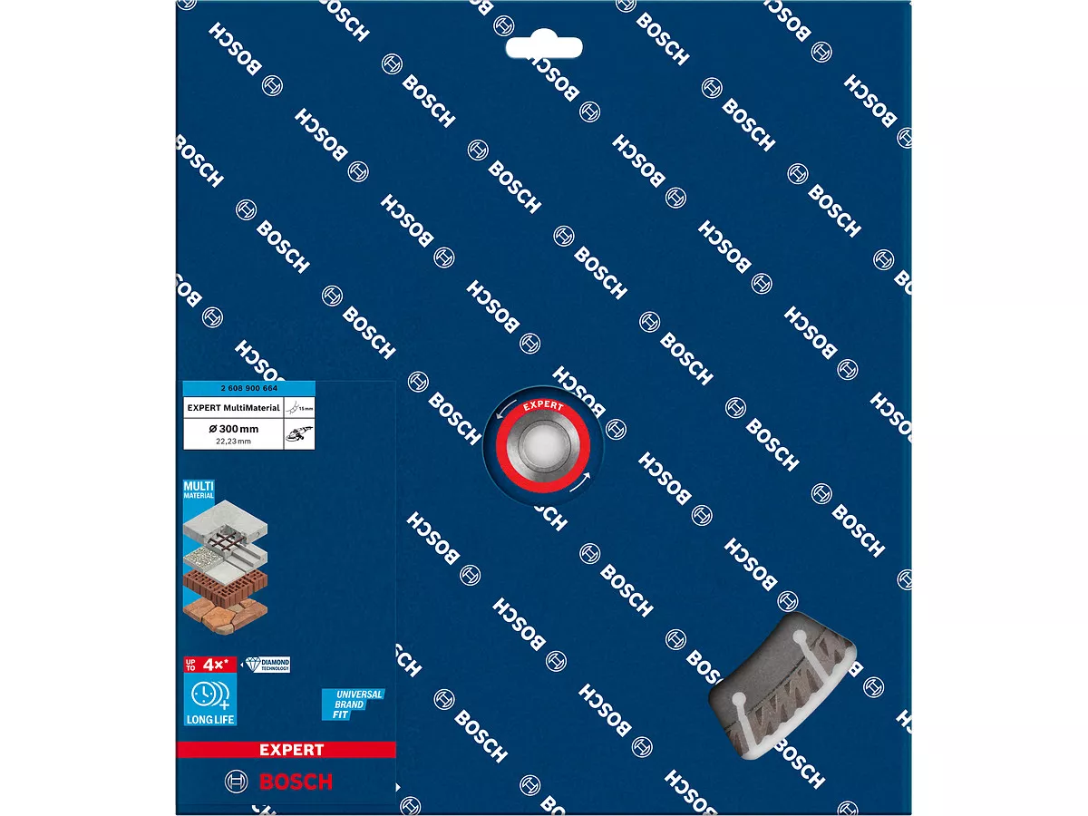 Disque diamanté EXPERT MultiMaterial 300 x 22,23 x 2,8mm Bosch